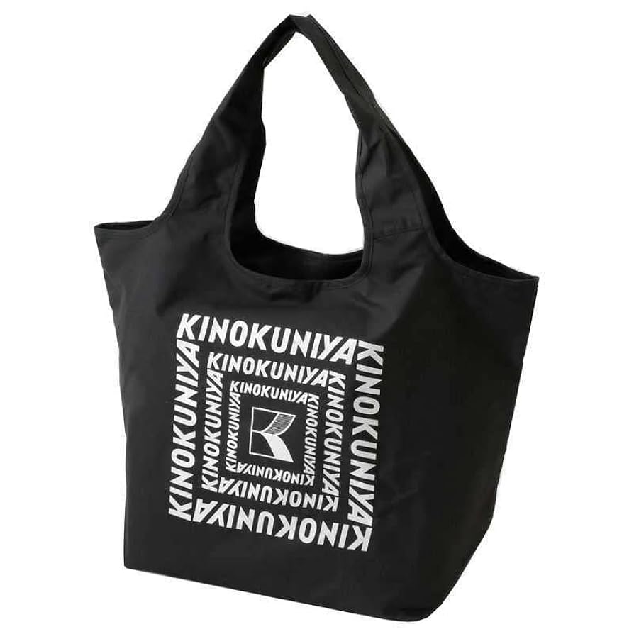 Amazon.co.jp: 紀ノ国屋 まとまる保冷バッグ ブラック シルバー